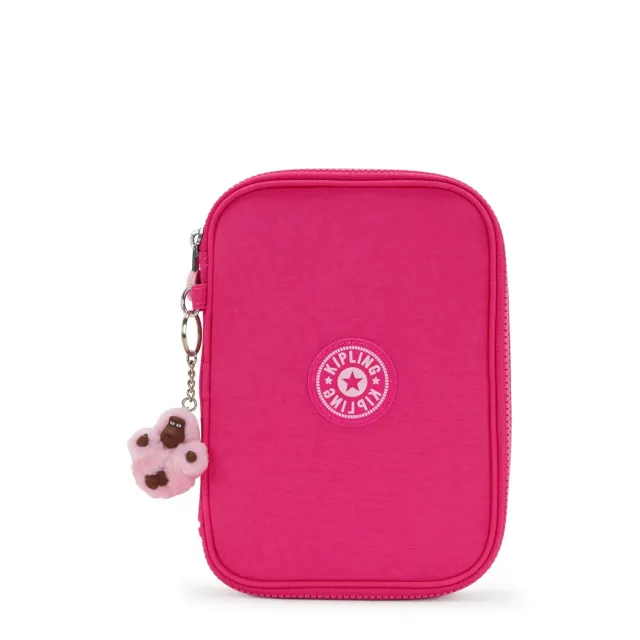 Kipling 100 Pens pennenzak Groot Intense Rose nylon