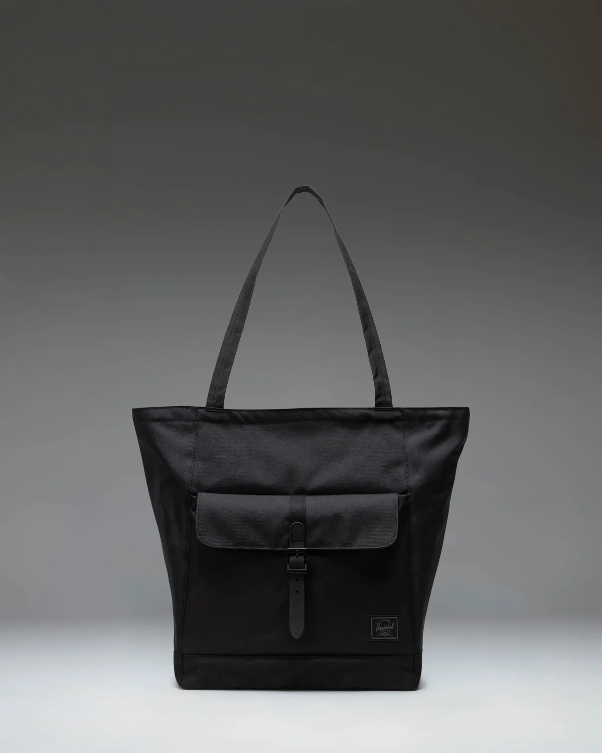 Herschel Retreat Tote schoudertas Zwart met laptopvak