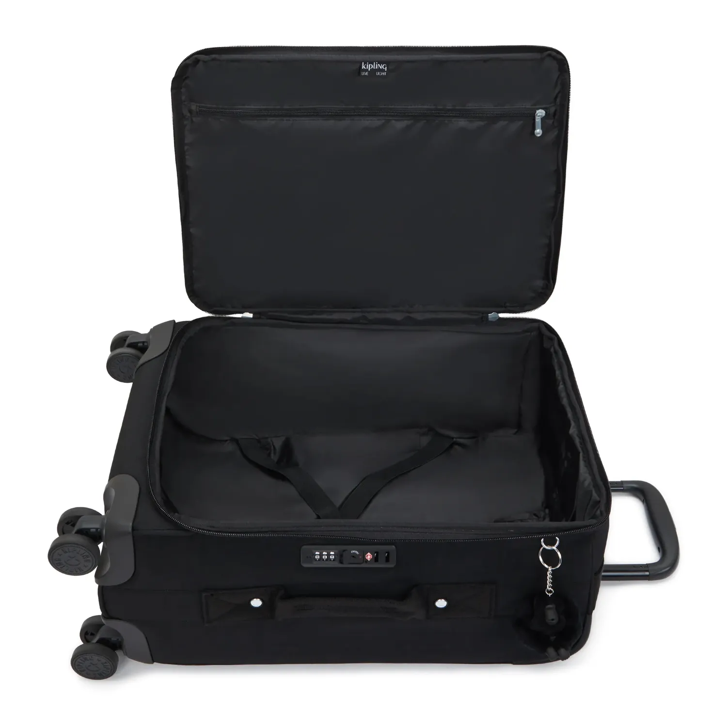 Kipling Jet S handbagagekoffer black noir klein 4 wielen