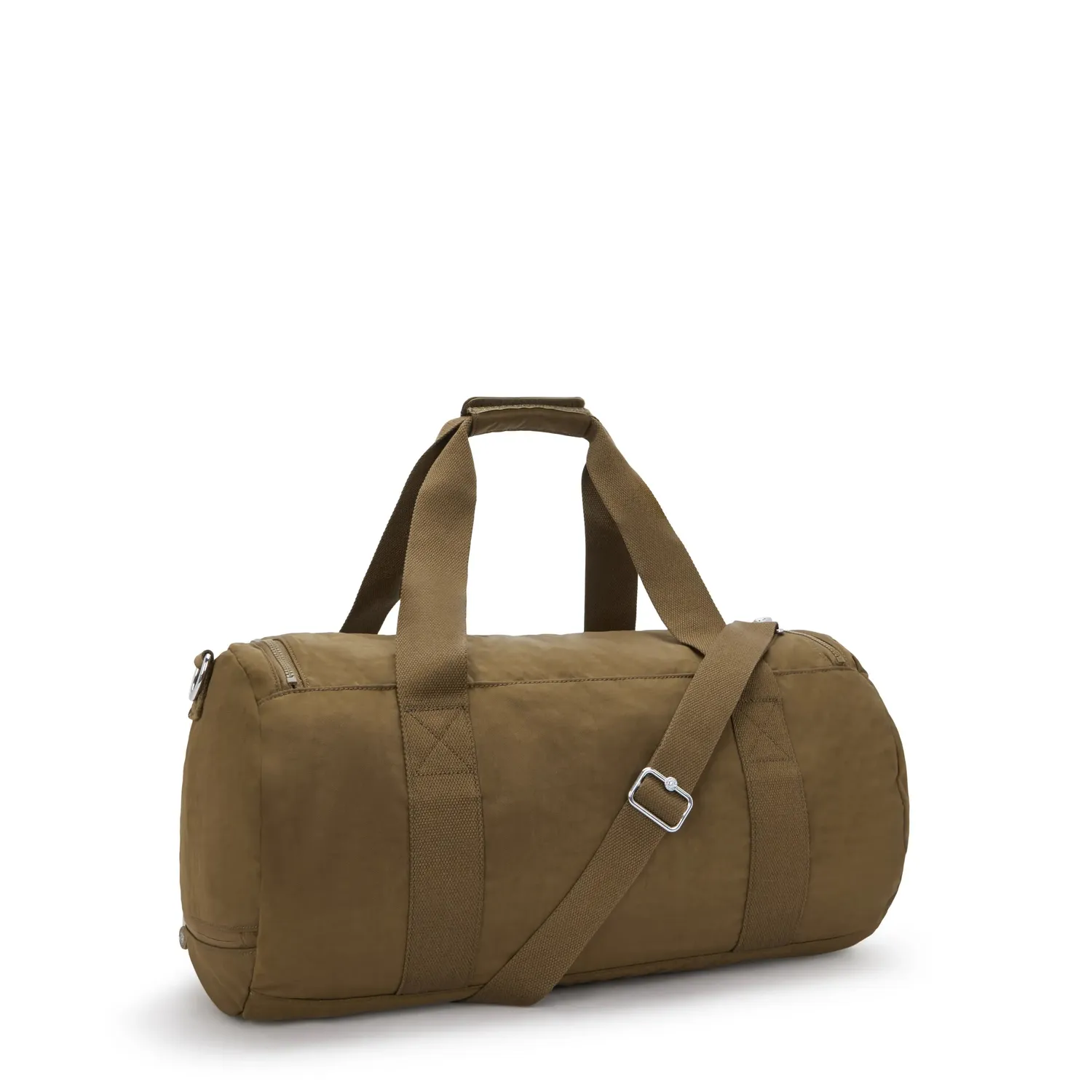 Kipling Argus S Duffeltas Smooth Khaki Klein met schoenvak