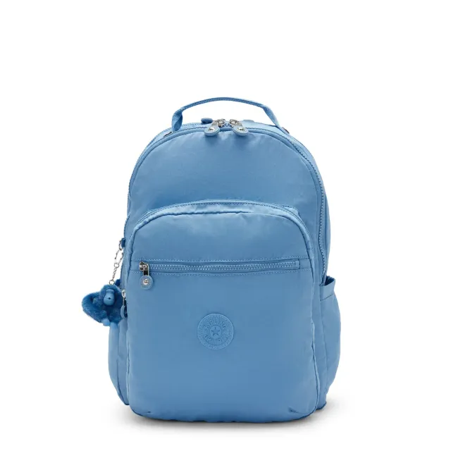 Kipling Seoul Lap rugzak Vintage Blue groot 15 inch