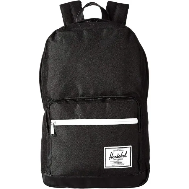Herschel Supply Pop Quiz Offset rugzak zwart kunstleer