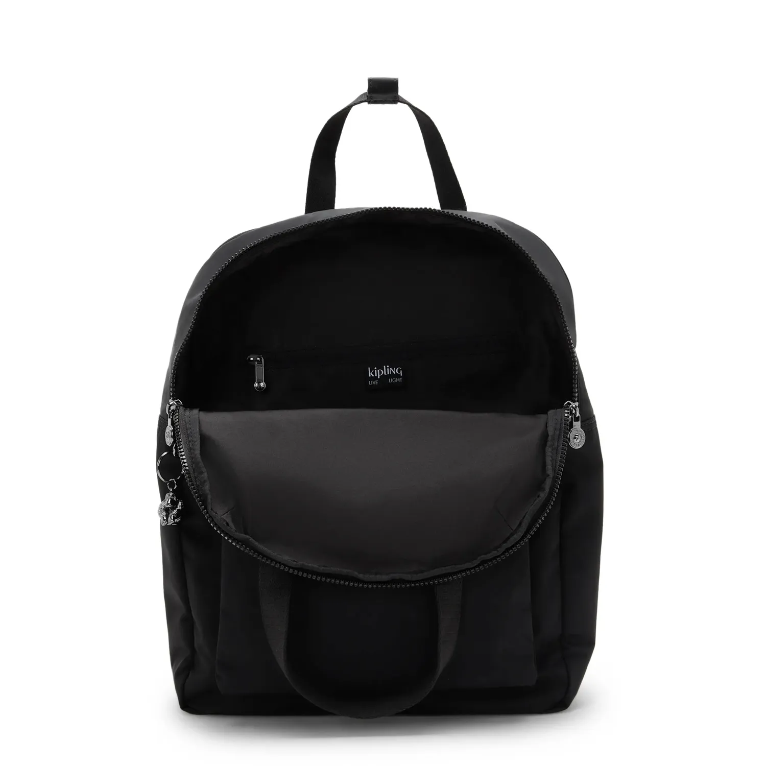 Kipling Kazuki L rugzak Infinite Black Groot 15 inch zwart