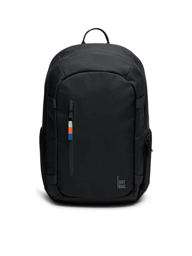 Got Bag Hybrid Pack rugzak zwart oprolbaar PET