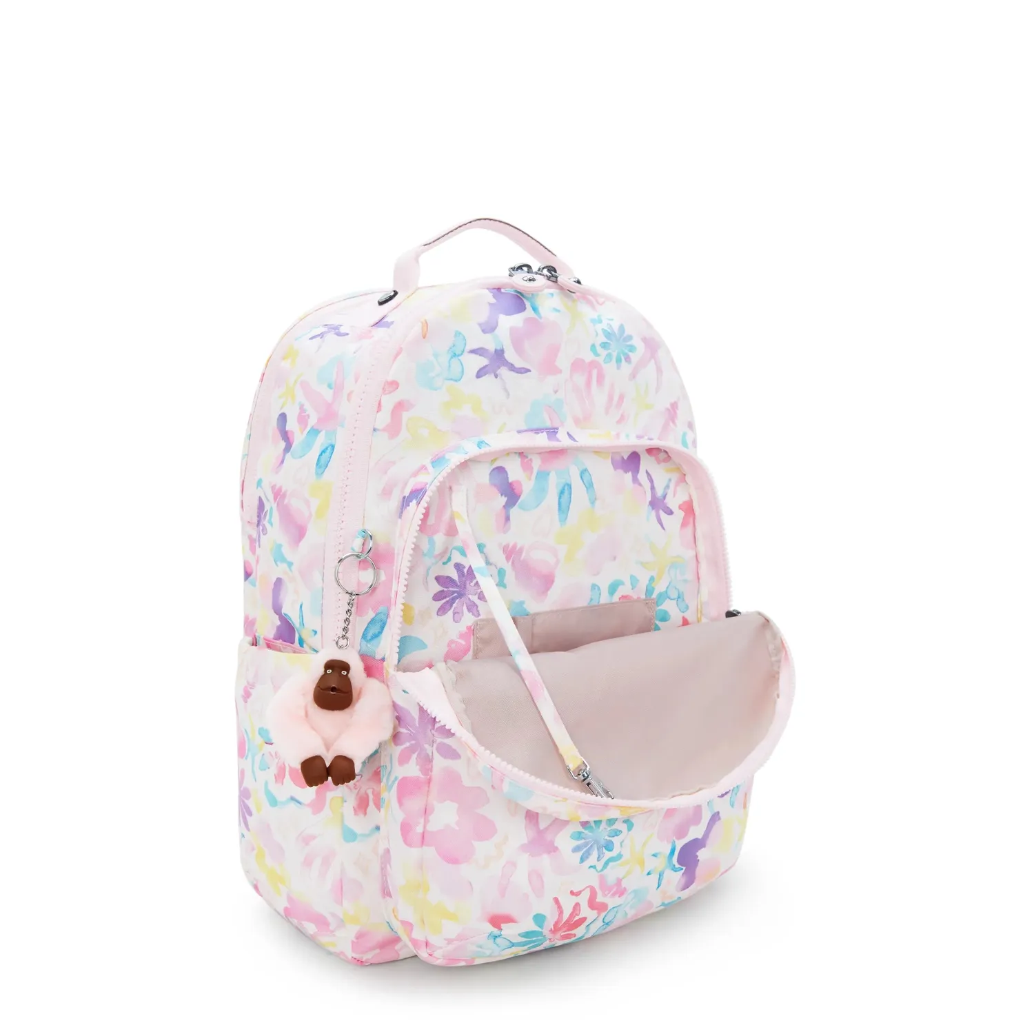 Kipling Seoul Lap rugzak Aqua Sea 15 inch laptop