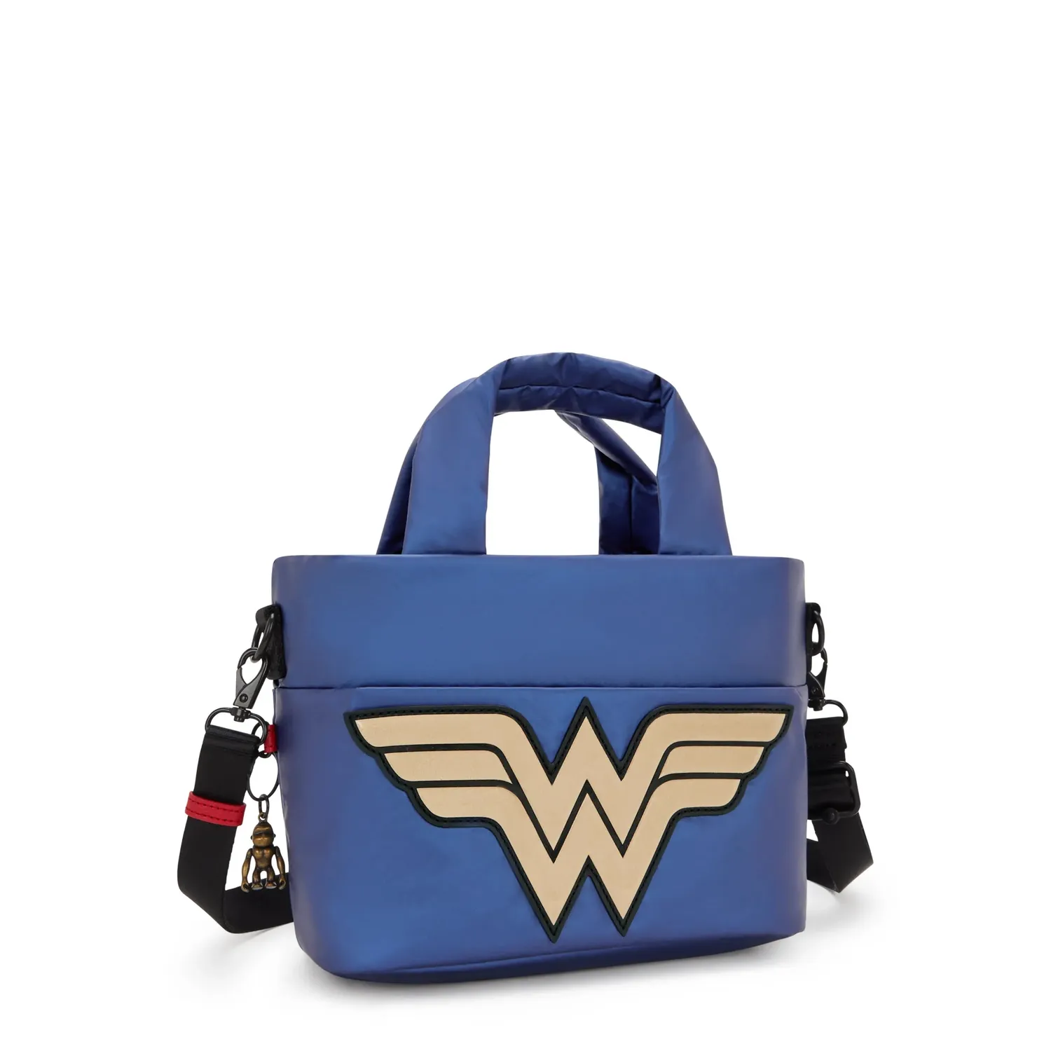 Kipling Minta P schoudertas Wonder Blue klein metallic