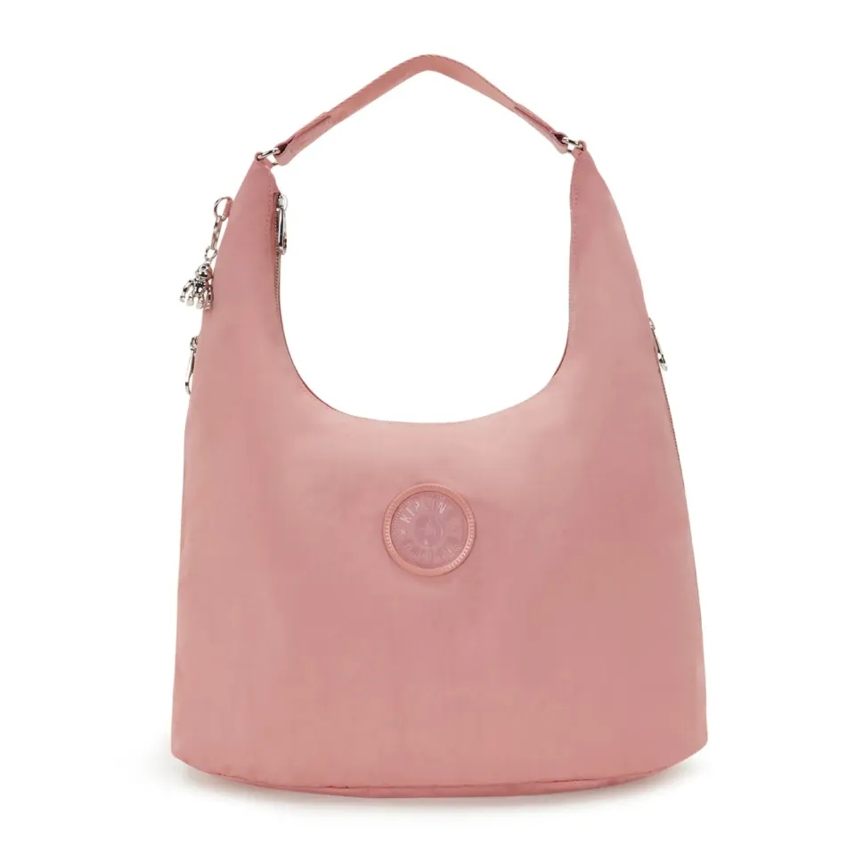 Kipling Eanna Zip schoudertas rose spice medium A4