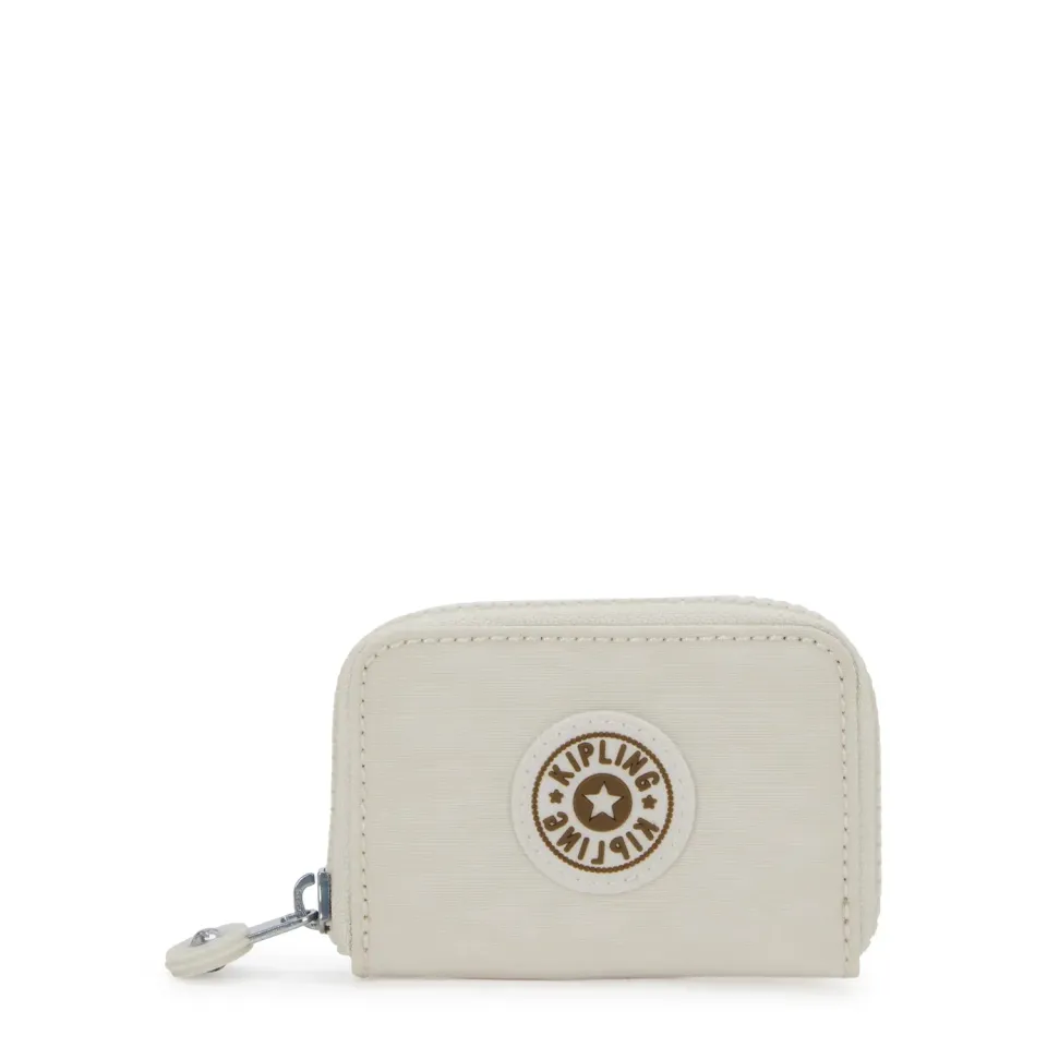 Kipling Cash Buddy portemonnee Klein Soft Sand met ritssluiting