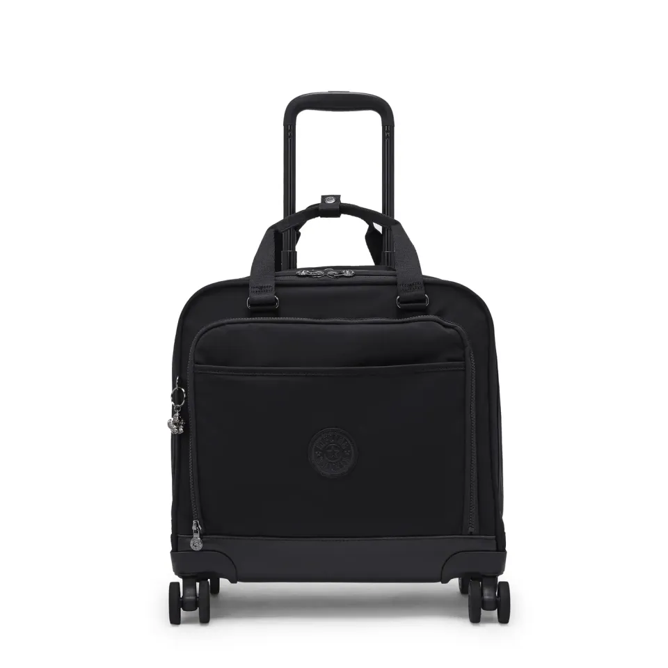 Kipling Commuter werktrolley klein Infinite Black laptopvak