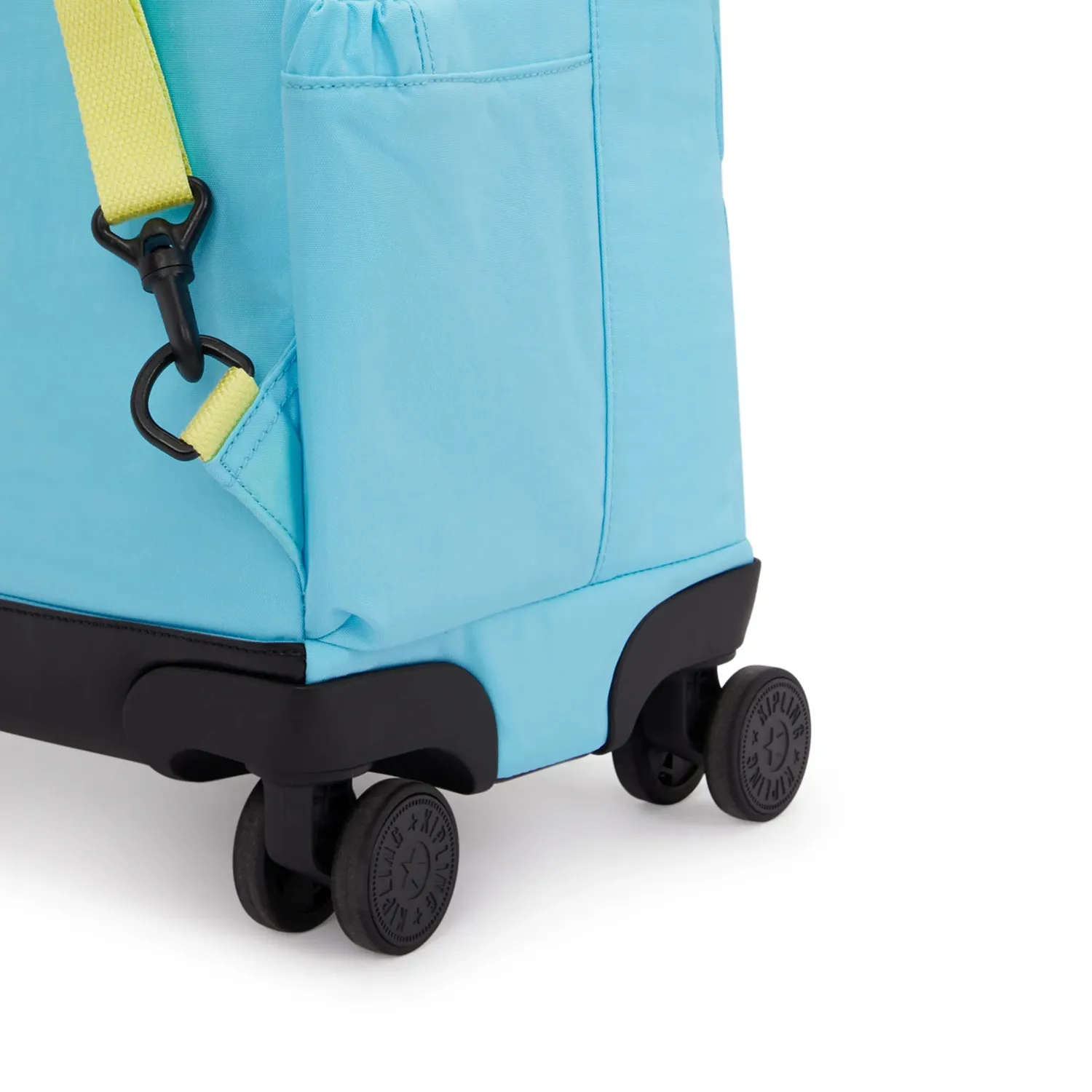 Kipling New Zea rugzak met wielen Splash Blue Groot laptopvak
