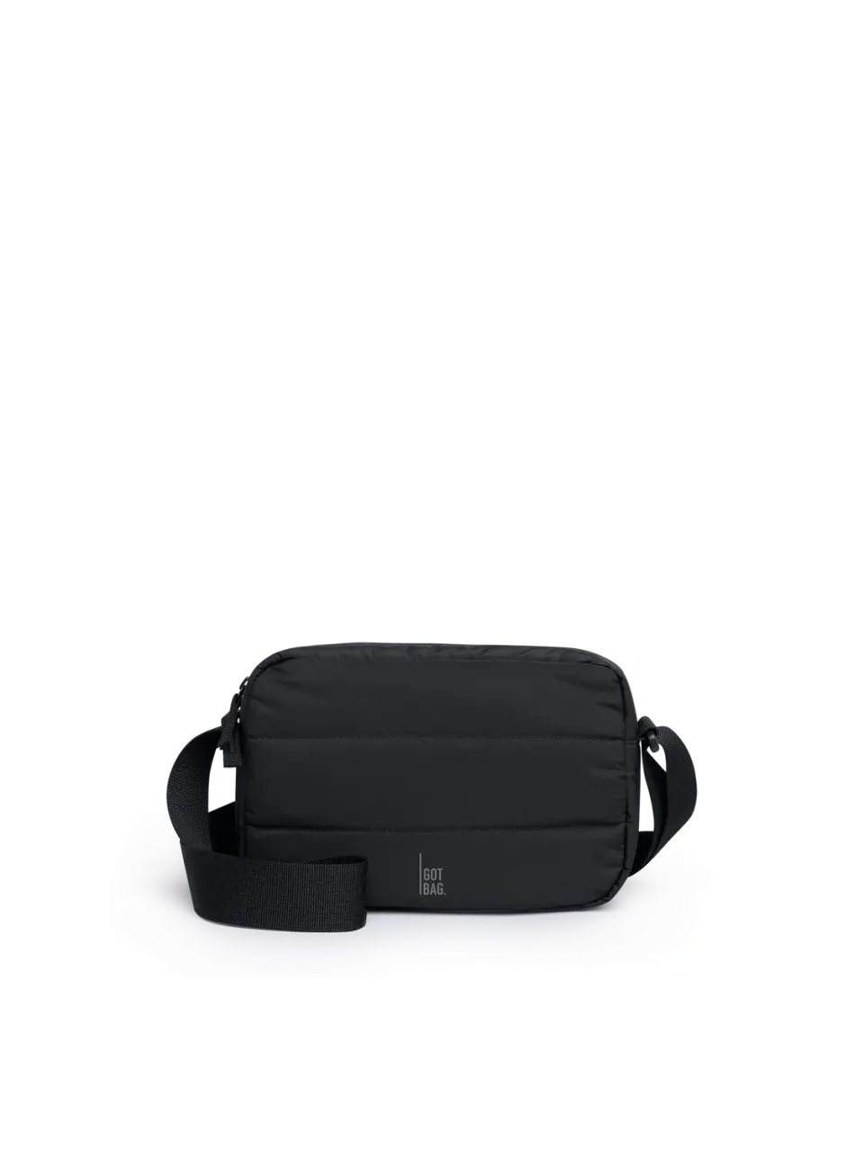 Got Bag Puffer crossbody tas black monochrome gerecycled