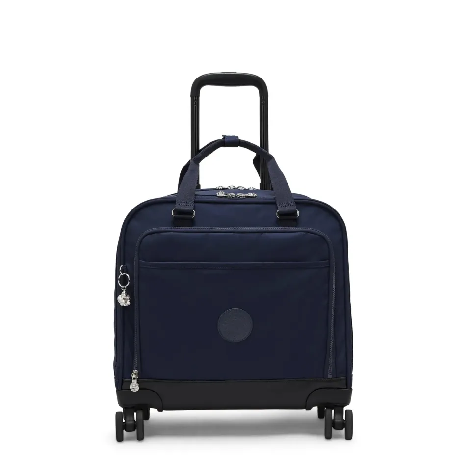 Kipling Commuter werktrolley Infinite Blue klein A4