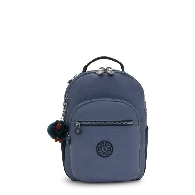 Kipling Seoul S rugzak klein Game Grey waterafstotend