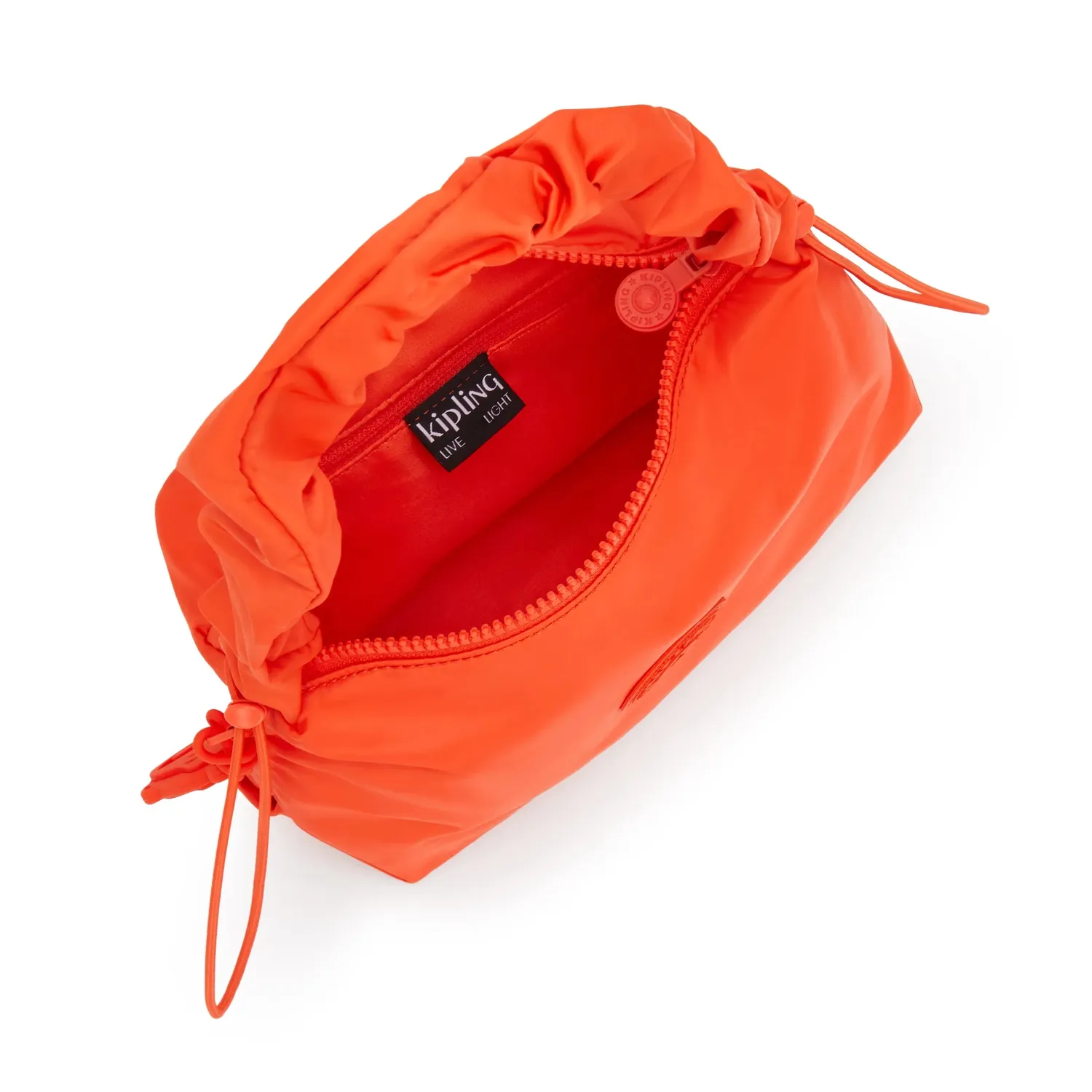 Kipling Eleni schoudertas Klein Open Orange met rits