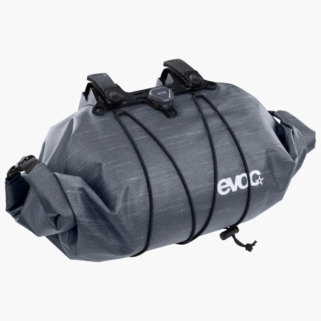Evoc Handlebar Pack Boa WP 9 stuurtas carbon grey waterdicht