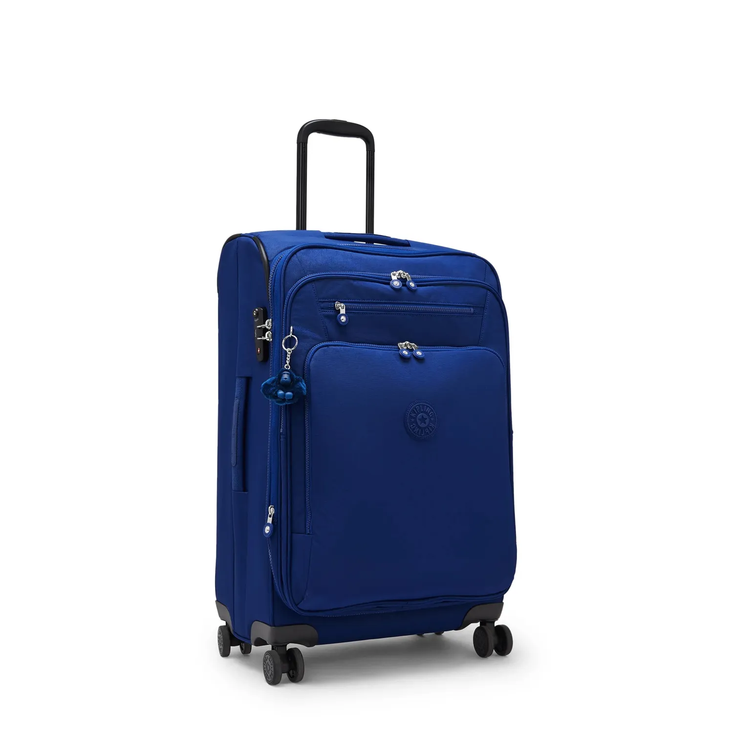 Kipling New Youri Spin M reiskoffer Diamond Wave Medium reliëf