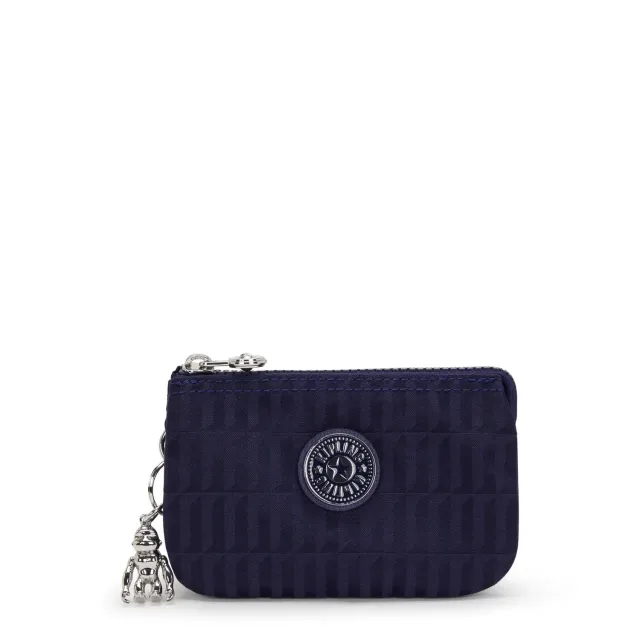 Kipling Creativity S portemonnee Night Tile Jacquard klein met rits