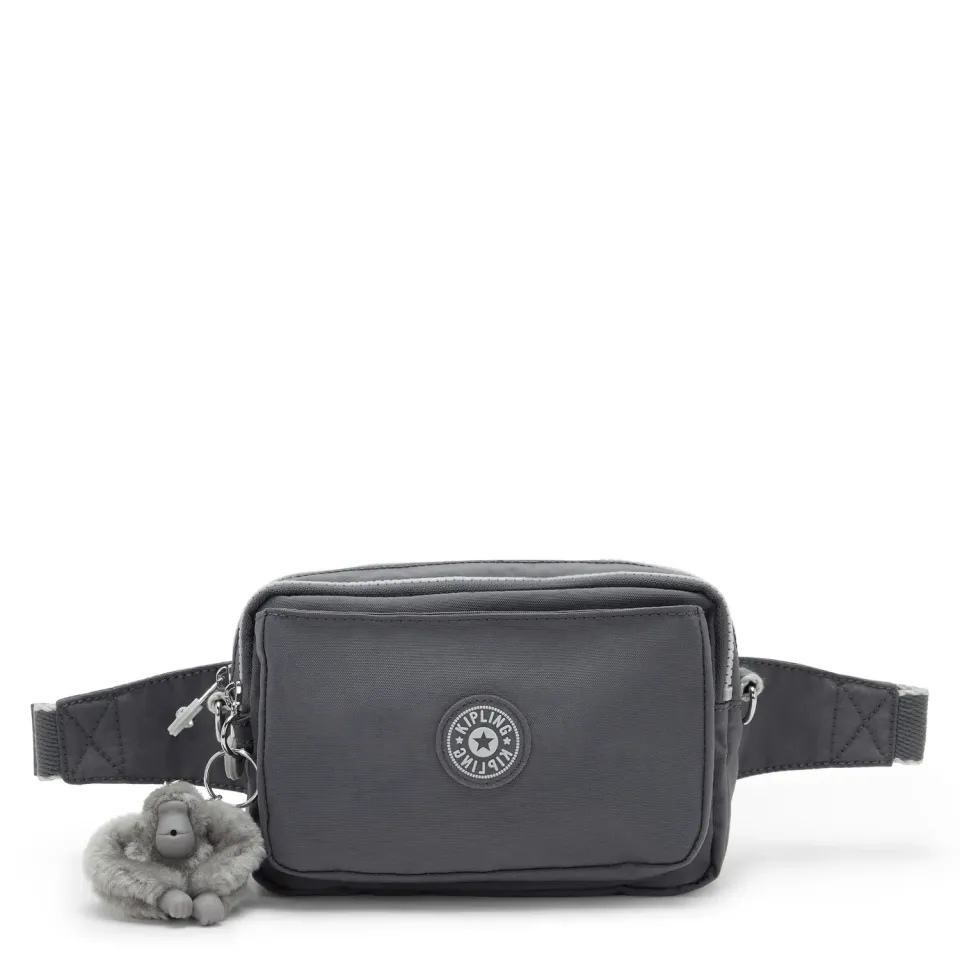 Kipling Abanu Multi crossbody tas Moonlit Grey klein verstelbaar