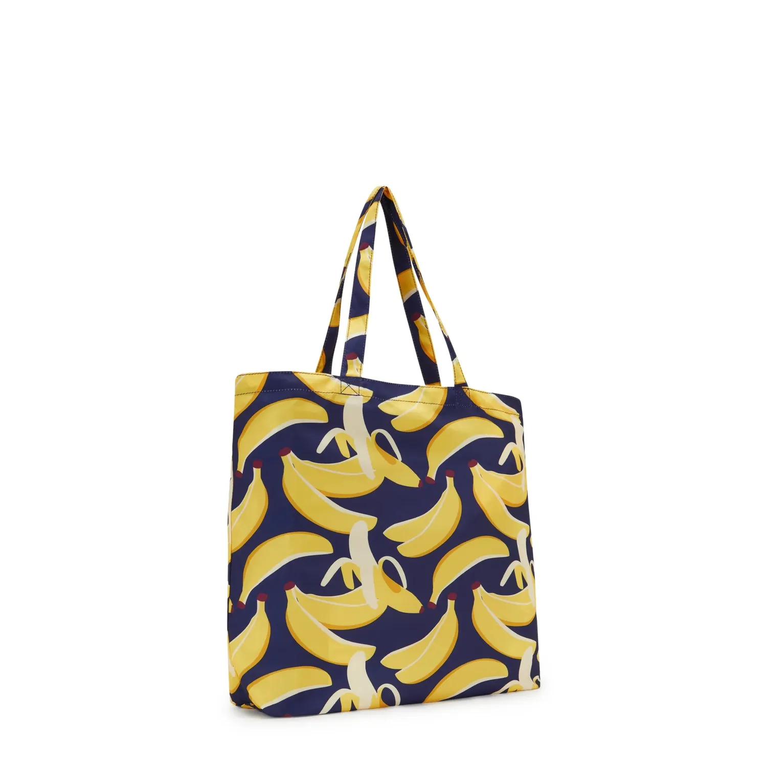Kipling Jonny Packable shopper Klein banana bag opvouwbaar