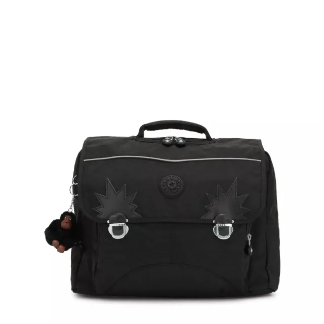 Kipling Iniko schoolrugzak Medium True Black waterafstotend