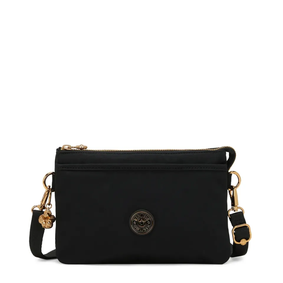 Kipling Riri crossbodytas Klein Blush Gold Black lichtgewicht