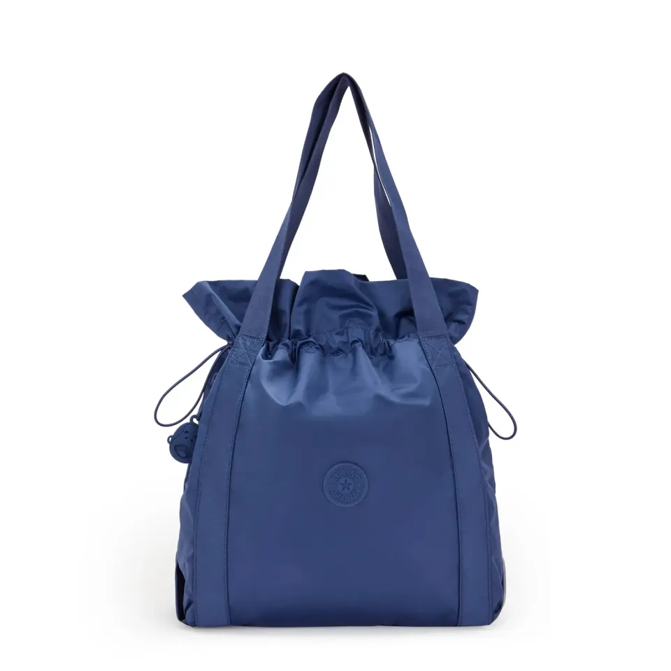 Kipling Elmar Medium shopper Casual Blue A4 koordsluiting