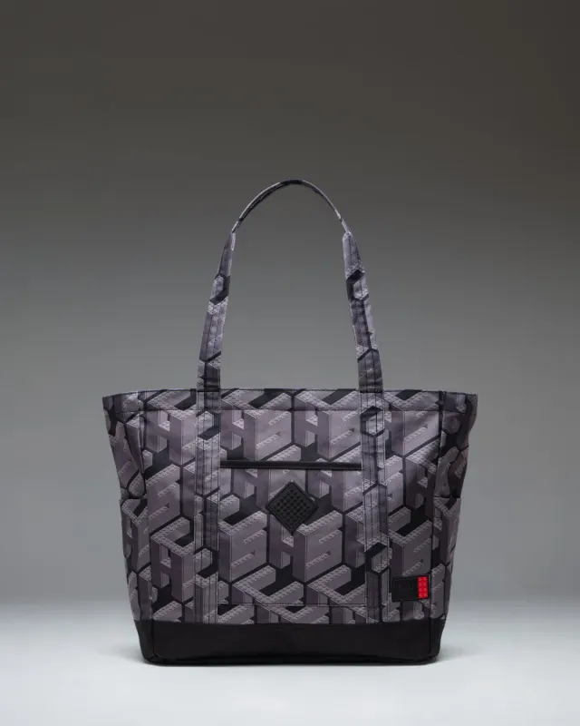 Herschel Heritage LEGO shopper Monogram Black groot