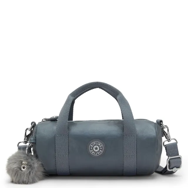 Kipling Linas schoudertas Warm Steel Metallic klein