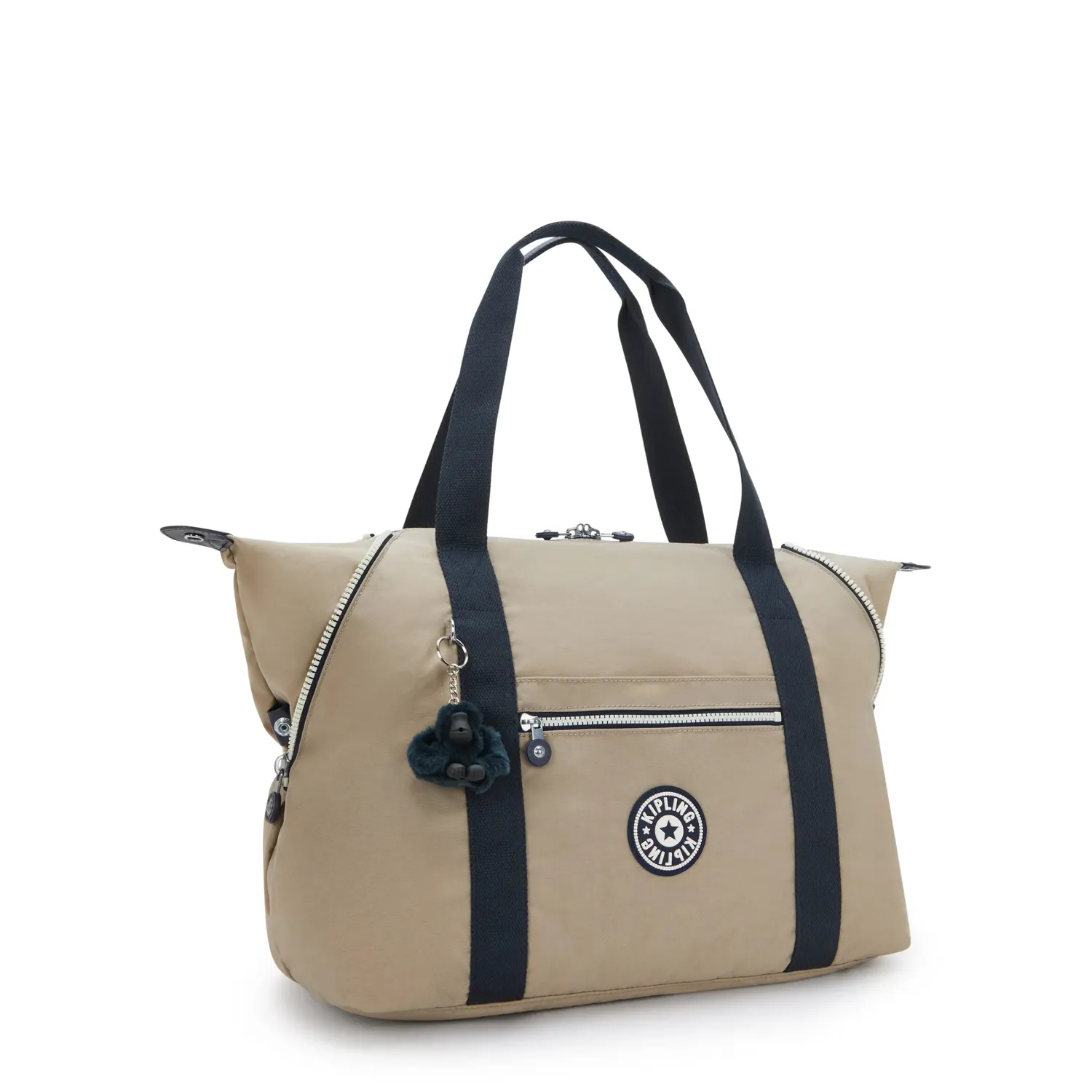 Kipling Art M draagtas Soft Taupe Combo waterafstotend