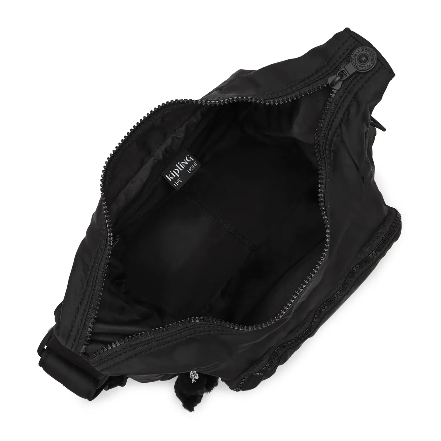 Kipling Gabb S crossbodytas Simply Black medium zwart