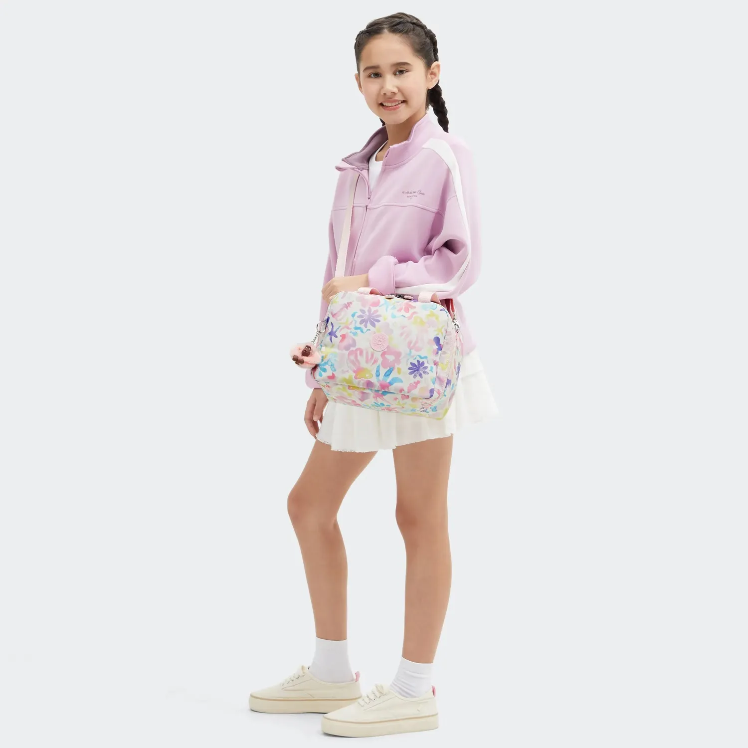 Kipling Miyo lunchtas Aqua Sea groot geisoleerd