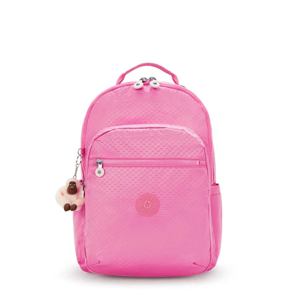 Kipling Seoul Lap rugzak Pink Mermaid 15 inch