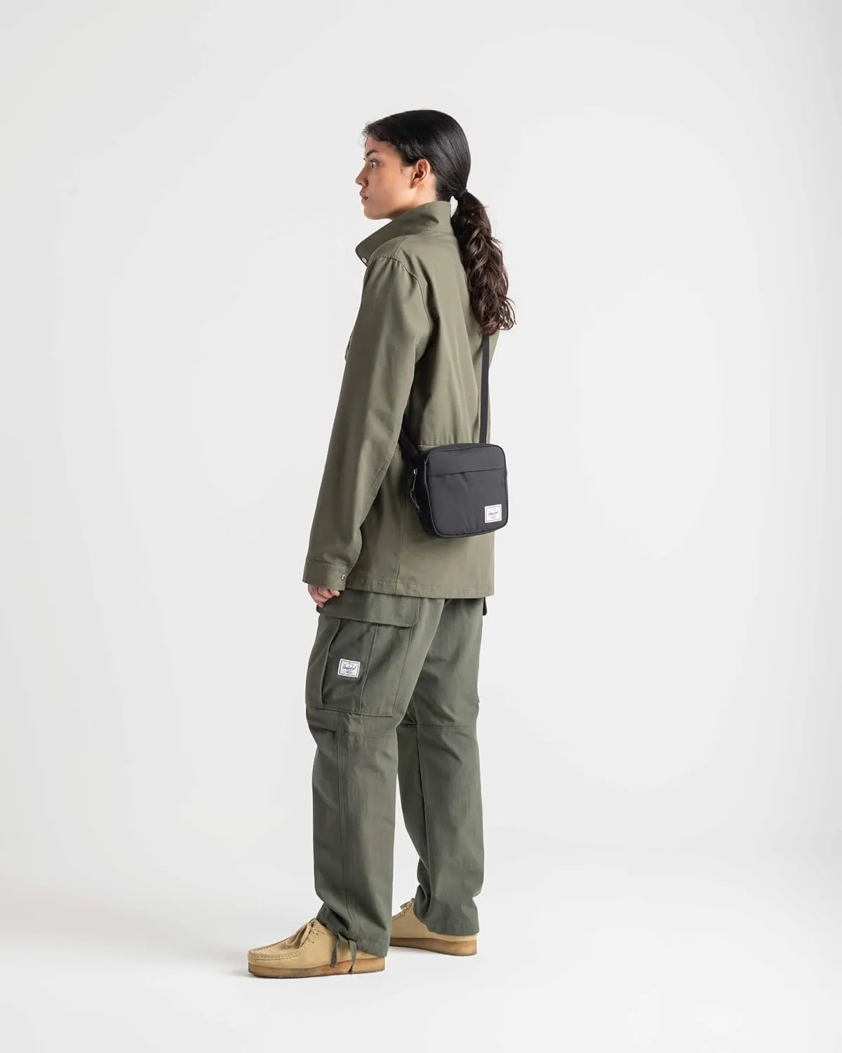 Herschel Classic Crossbody Tas Navy canvas