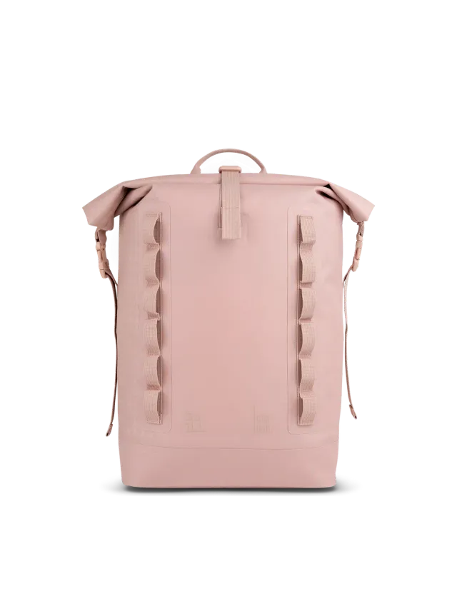 Got Bag Rolltop rugzak dirty pink uitrolbaar