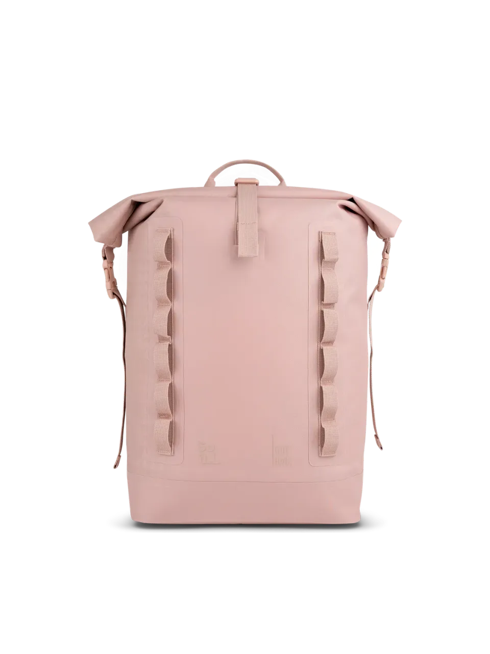 Got Bag Rolltop rugzak dirty pink uitrolbaar