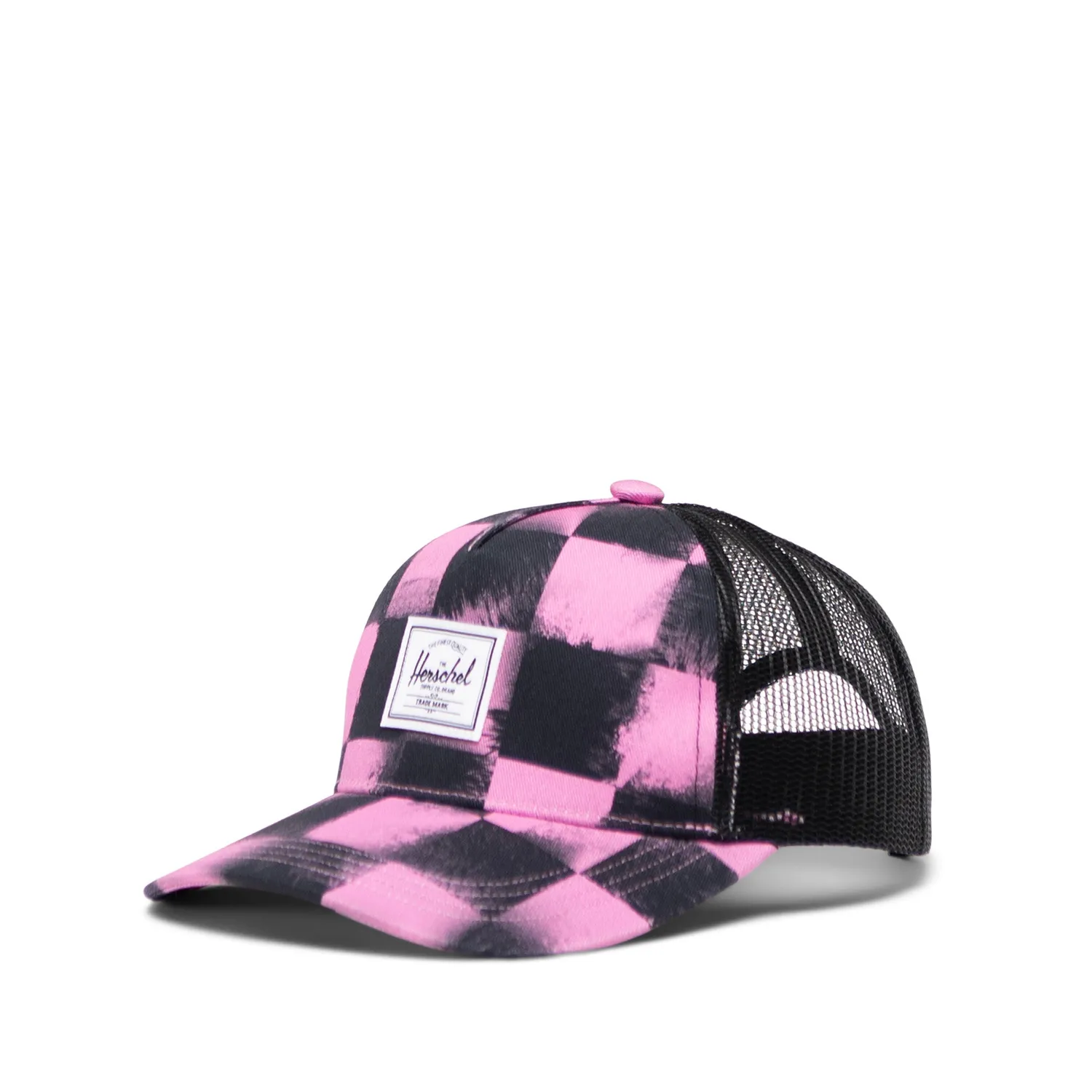Herschel Whaler kinderpet zwart katoen met mesh