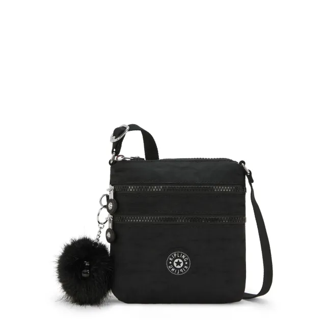 Kipling Alvar XS crossbody tas zwart klein waterafstotend