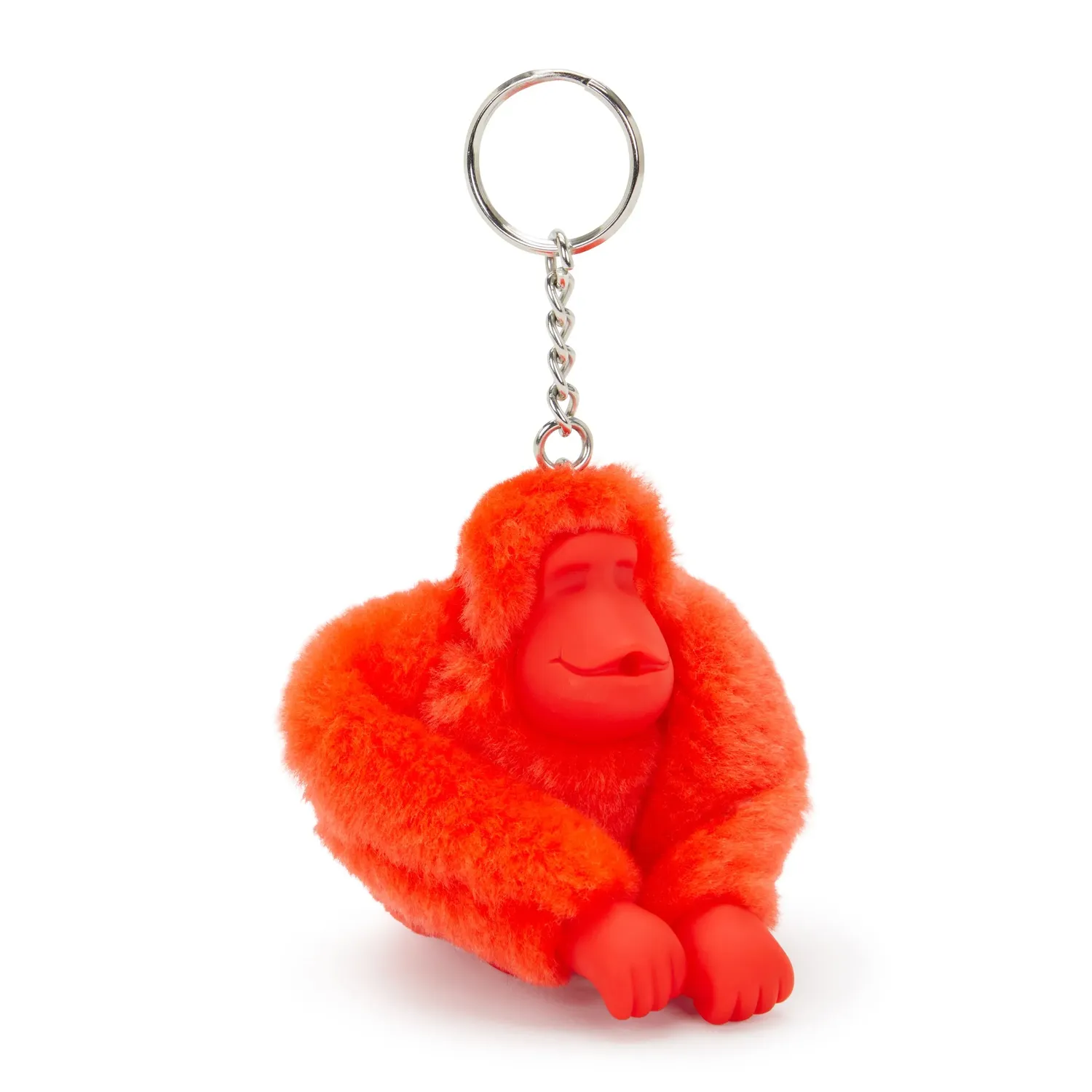 Kipling Monkeyclip M sleutelhanger Open Orange Medium pluche