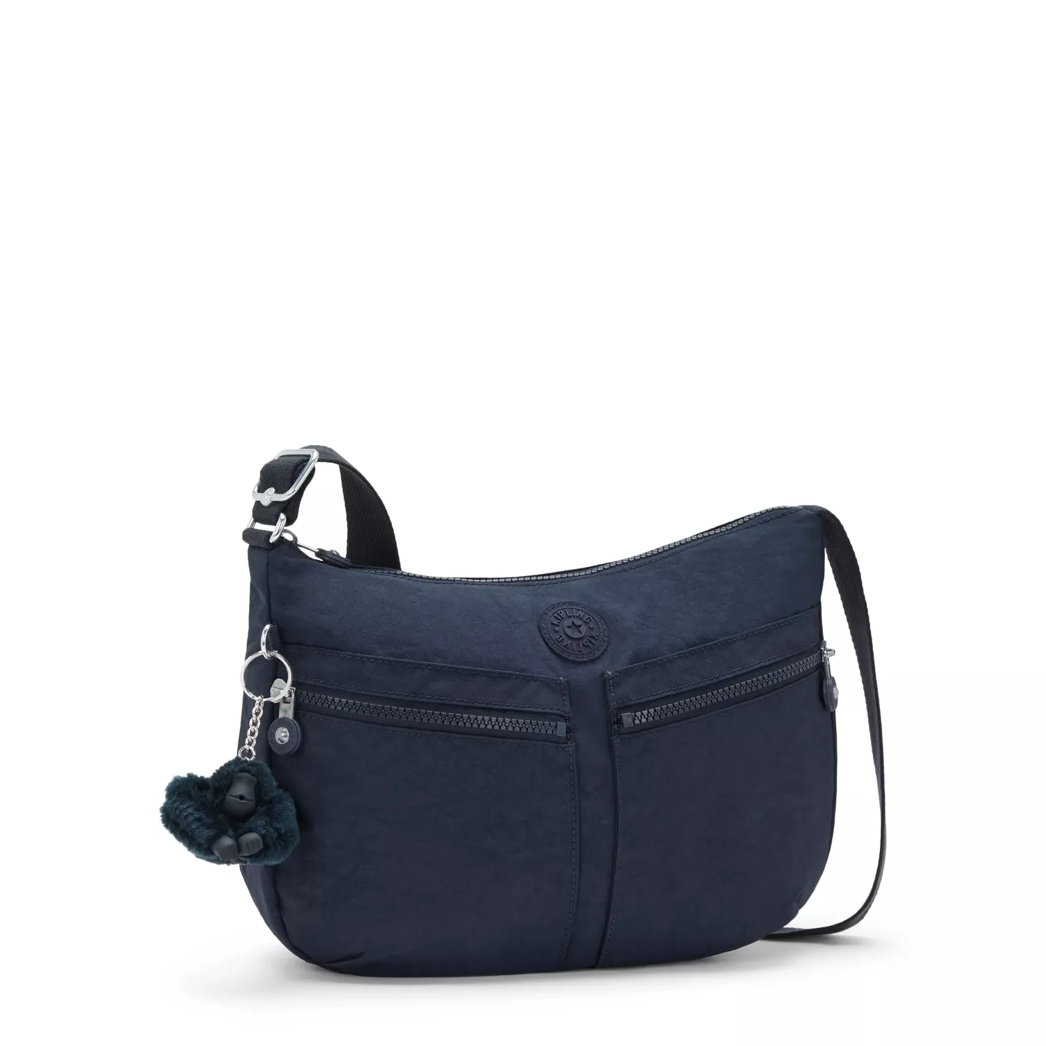 Kipling Izellah schoudertas Blue Bleu 2 Medium waterafstotend