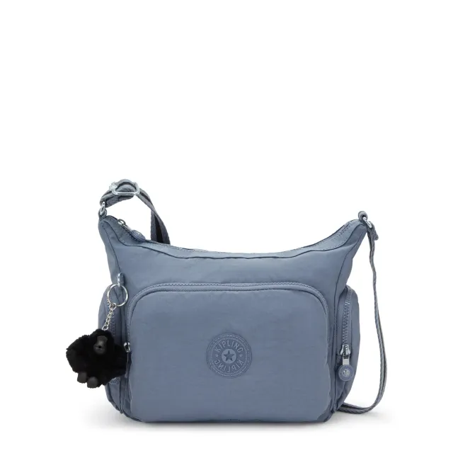 Kipling Gabb S crossbodytas Medium Blue Stone ritsvakken