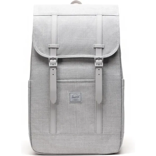 Herschel Supply Retreat rugzak 23L Grey Crosshatch canvas