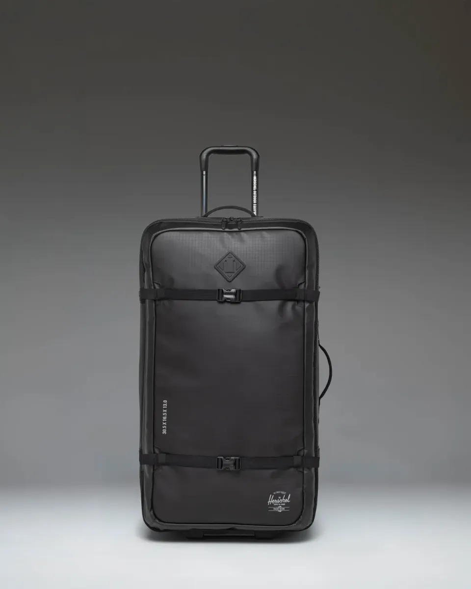 Herschel All Season Hybrid reiskoffer Large Zwart 4-wiel