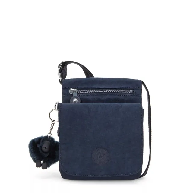 Kipling New Eldorado crossbody tas Blue Bleu 2 klein licht