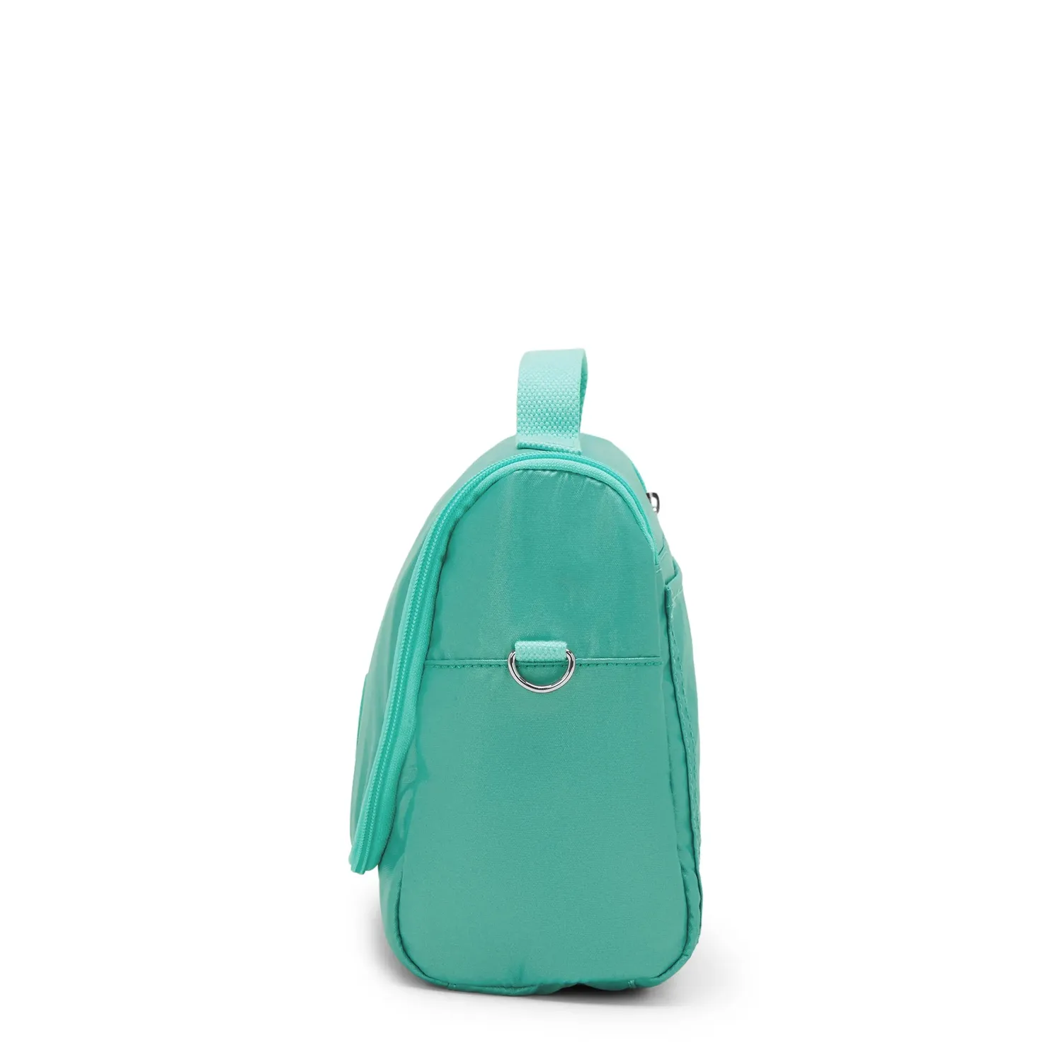 Kipling New Kichirou lunchtas Oasis Mint Metallic groot trolleyband