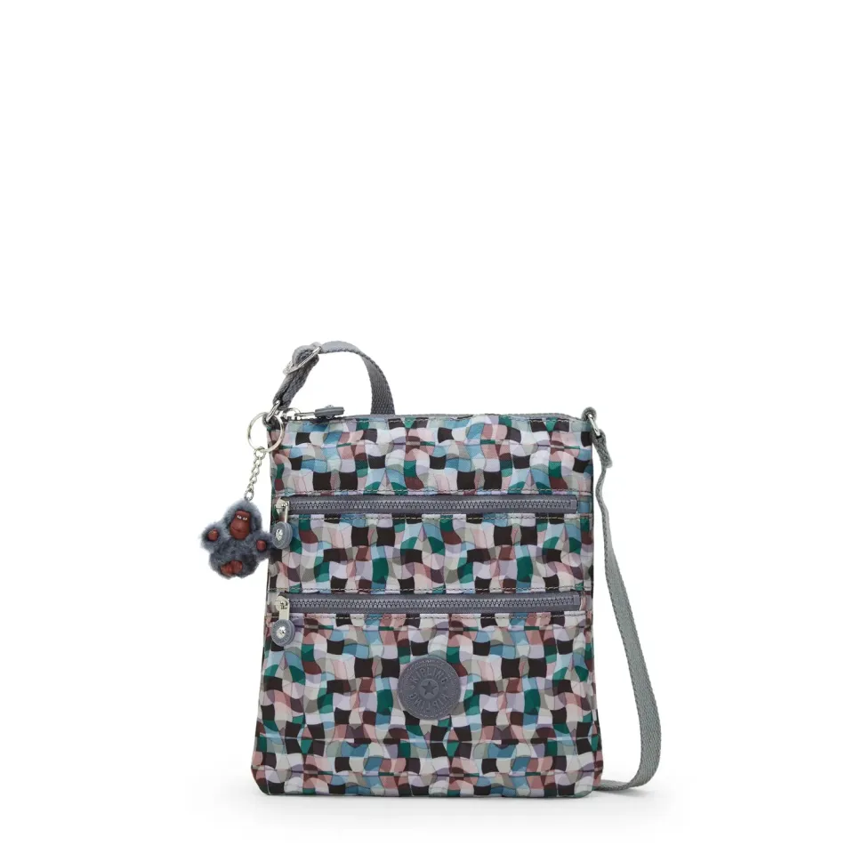 Kipling Keiko crossbody tas klein Eclipse Block waterafstotend