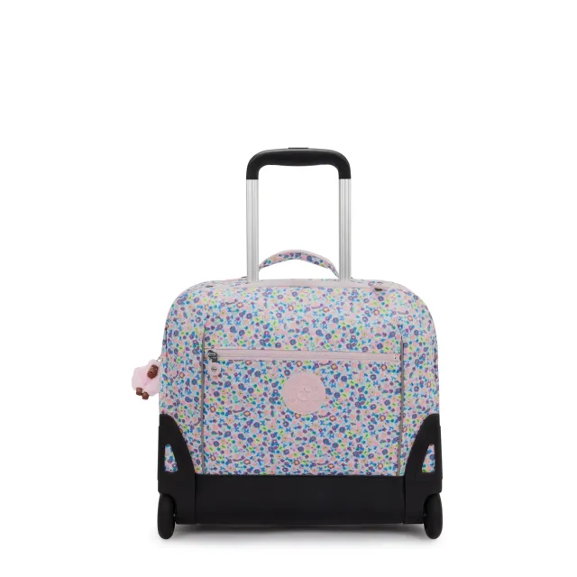 Kipling Giorno rugzak Digi Flower groot met wieltjes