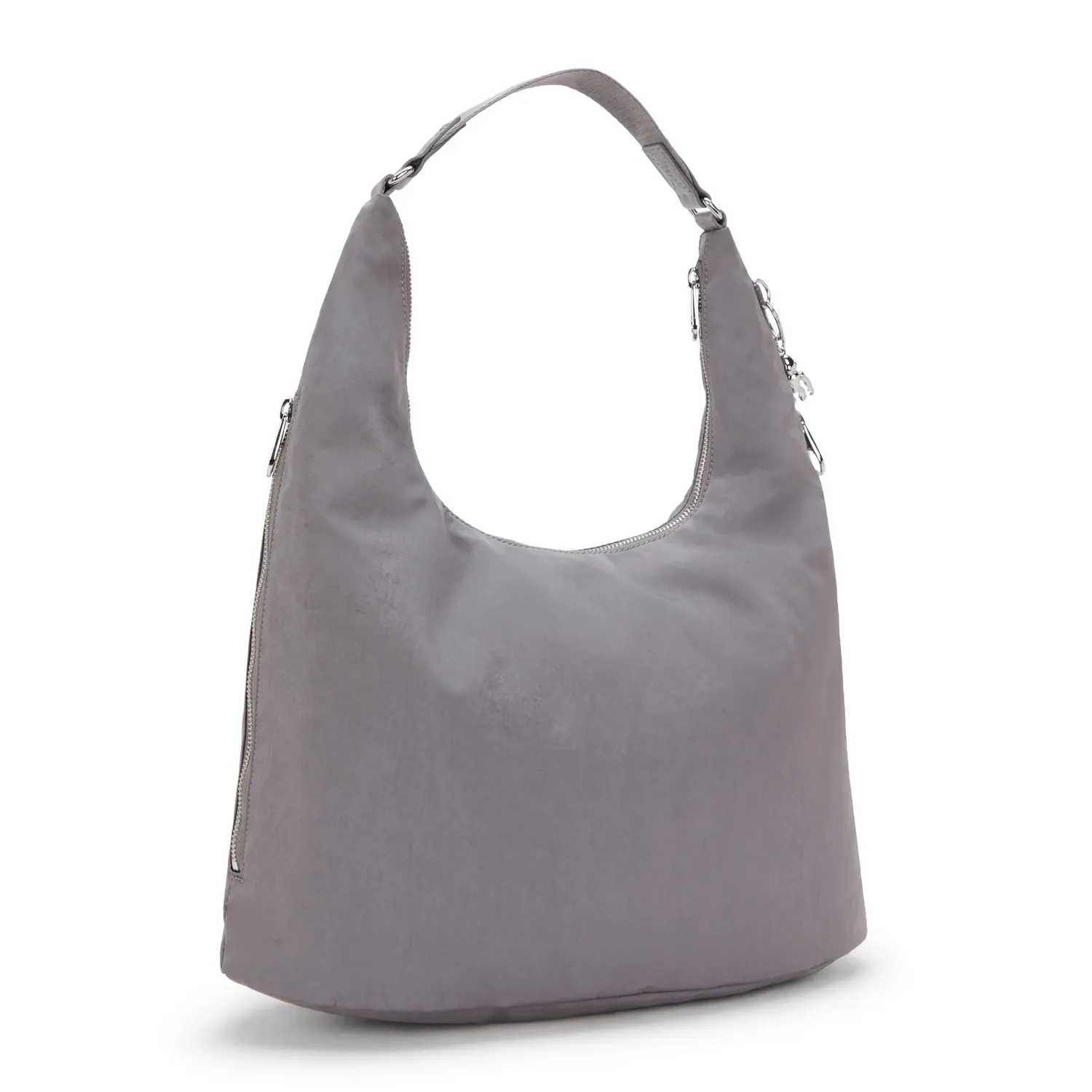 Kipling Eanna Zip schoudertas grey spice medium A4