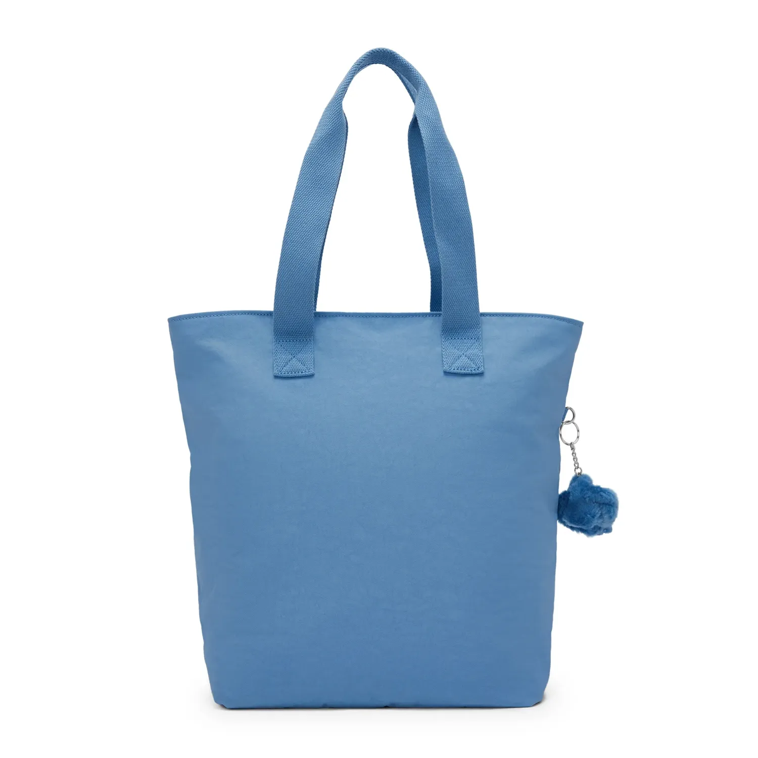 Kipling Hanifa schoudertas groot Vintage Blue laptop 15 inch