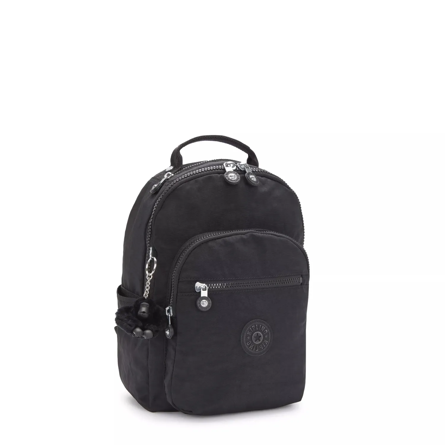 Kipling Seoul S rugzak klein Black Noir 11 inch