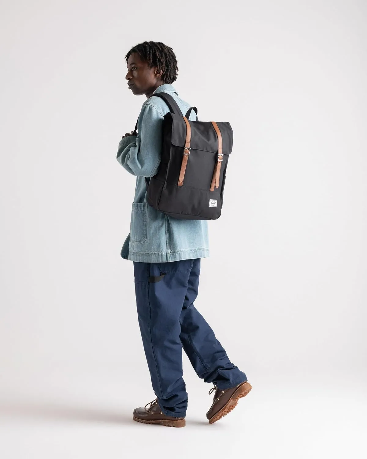Herschel Survey rugzak groen 24L canvas